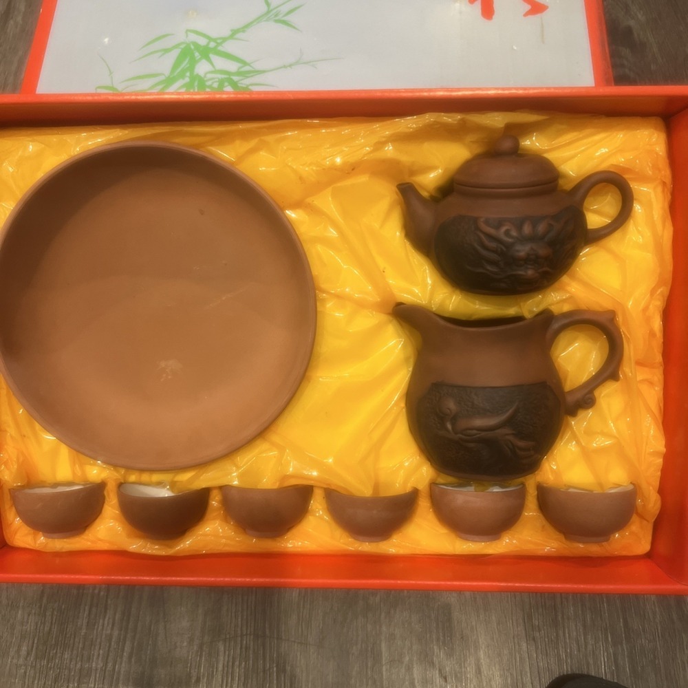 Chinese Yixing Red Clay Tea Set for Gungfu Tea Ceremony
